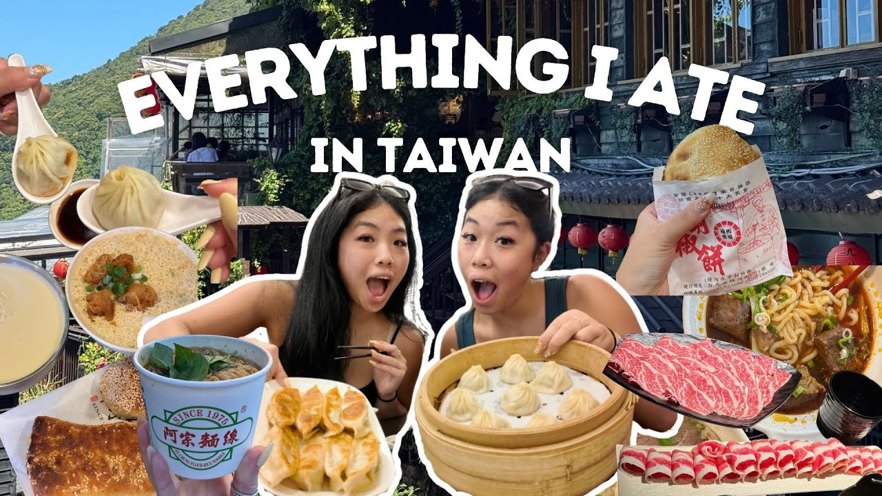 everything i ate in taiwan🇹🇼🥟 (fuhang soy milk, raohe night market, beef noodles) | letitia’s 2025
