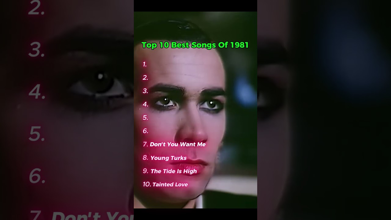 Top 10 Best Songs of 1981