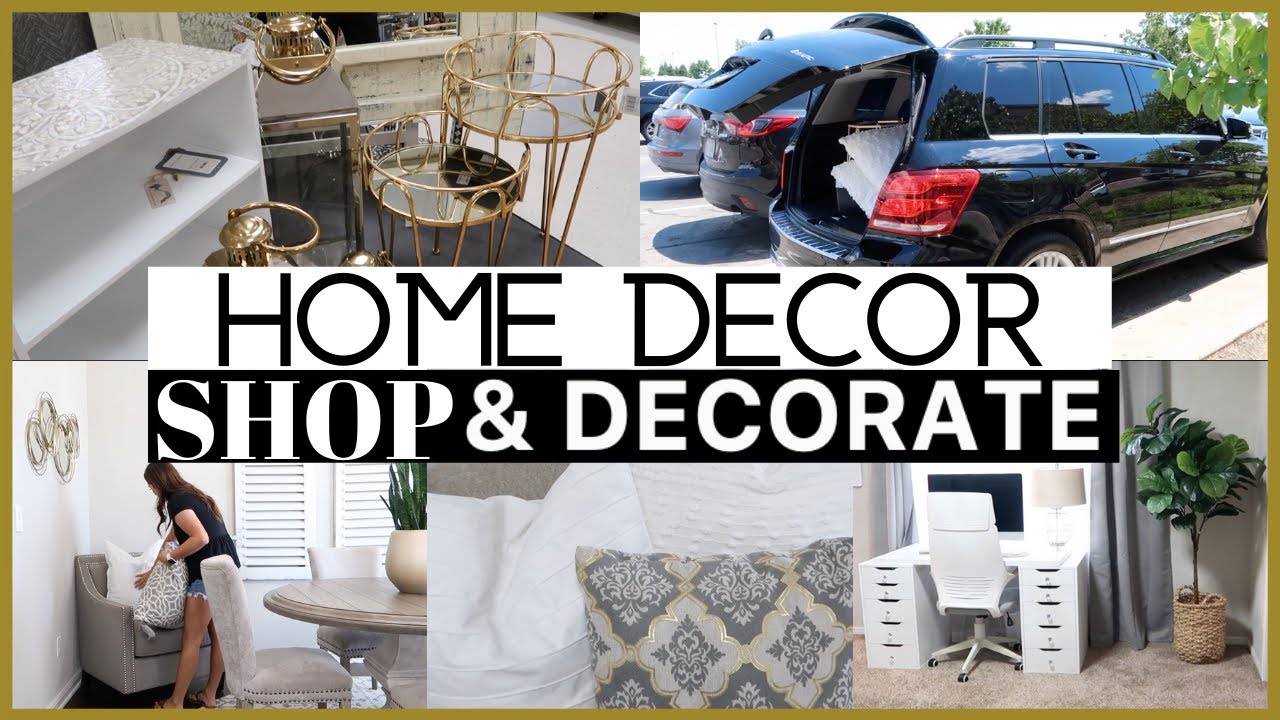 *NEW* SHOP + DECORATE WITH ME | HOME DECOR SHOPPING HAUL | DECOR SHOPPING ON A BUDGET