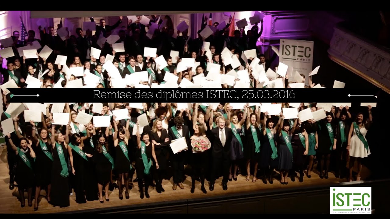 REMISE DES DIPLOMES ISTEC PROMOTION 2015 - 25.03.2016