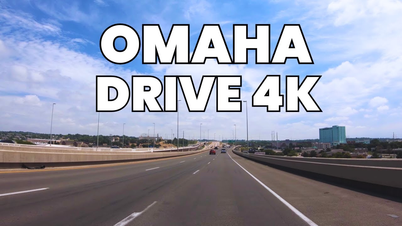 4K Drive Tour Omaha | Nebraska | Highway 6, Interstate 680 & 80 | Road Trip | 2024  | Travel Vlog