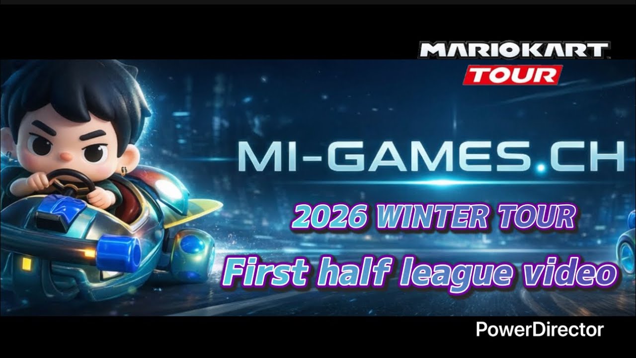 【マリオカートツアー】Winter Tour前半リーグ編動画