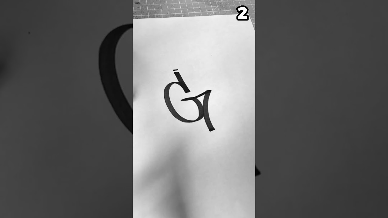 How to draw ✏️ 4 types of G graffiti tag letters 😲 #shorts