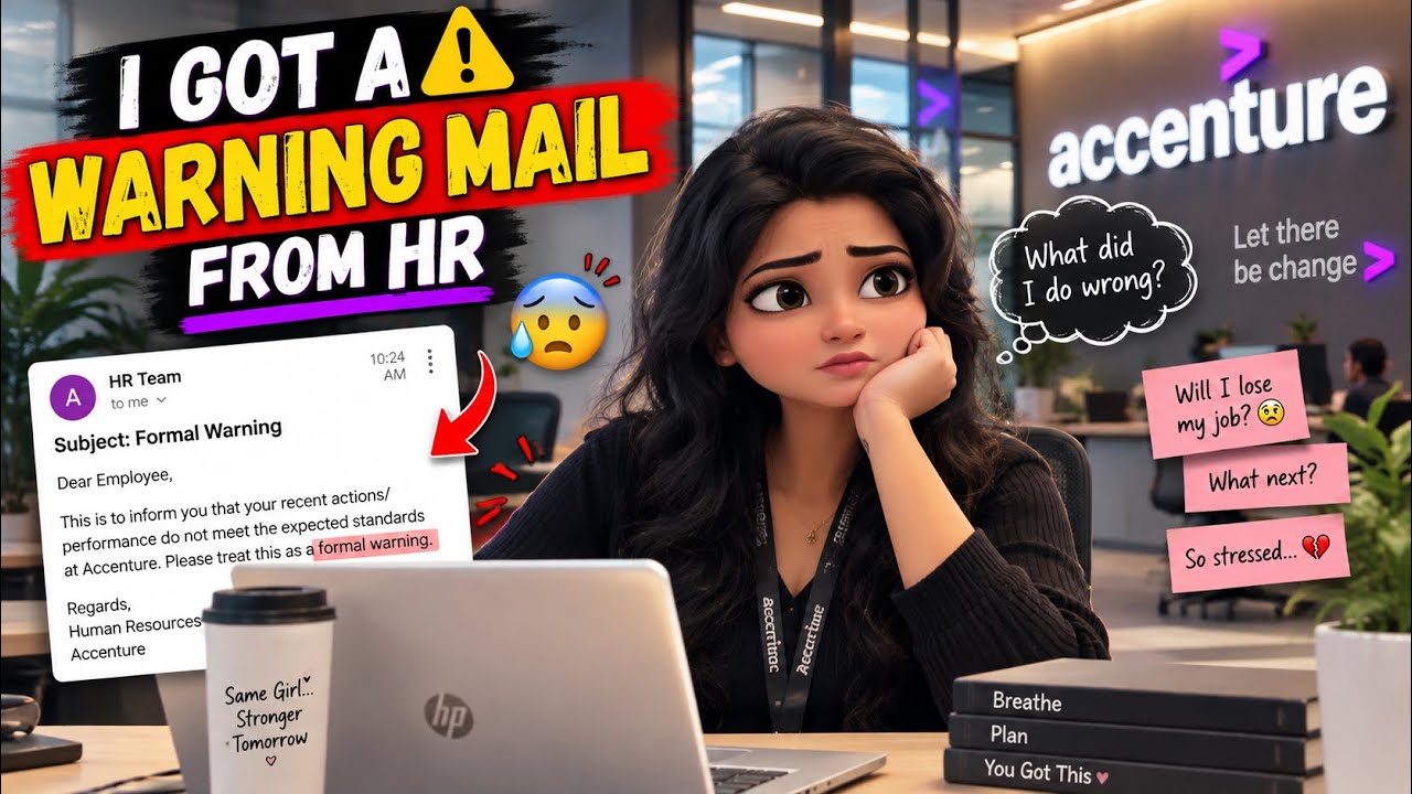 🚨 GOT A WARNING MAIL FROM ACCENTURE?! 😰 | AM SO STRESSED!