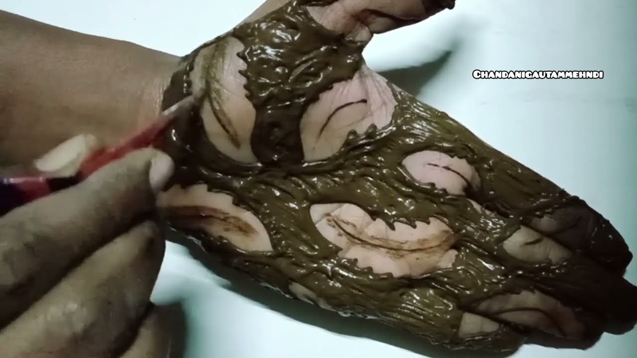 Bold leaf 🌿 Mehndi Design | Easy & Stylish