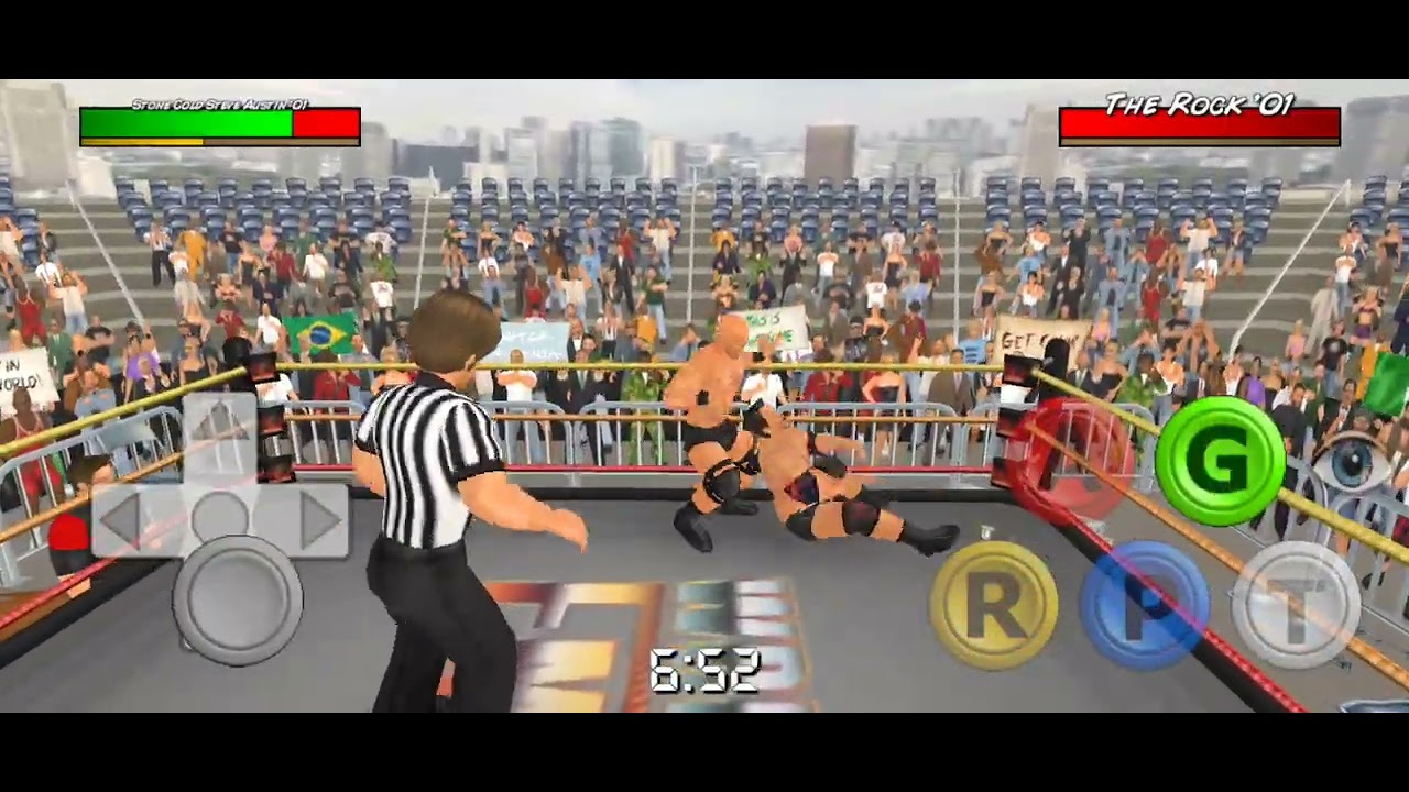 Stone Cold Manager Vince McMahon vs THE rock Wm 17 pt2 Last one