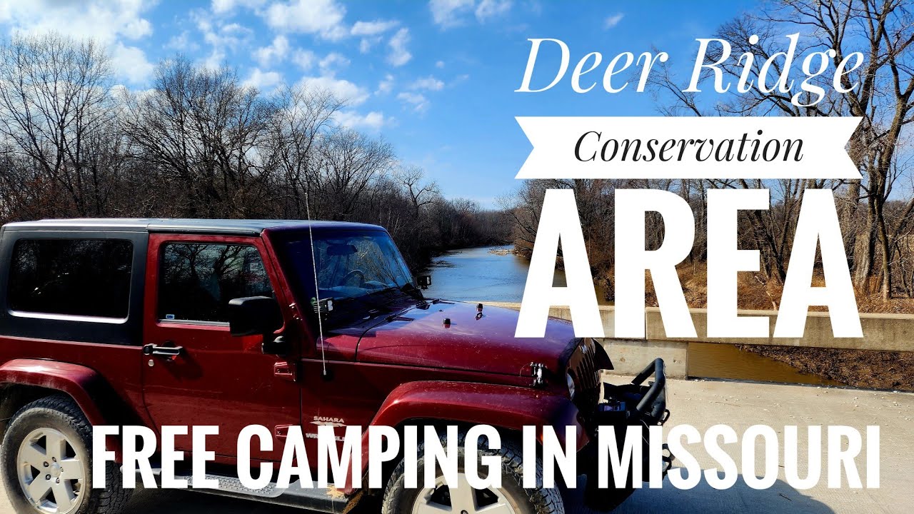 Free Camping in Missouri:Deer Ridge Conservation Area/MDC/So many free spots
