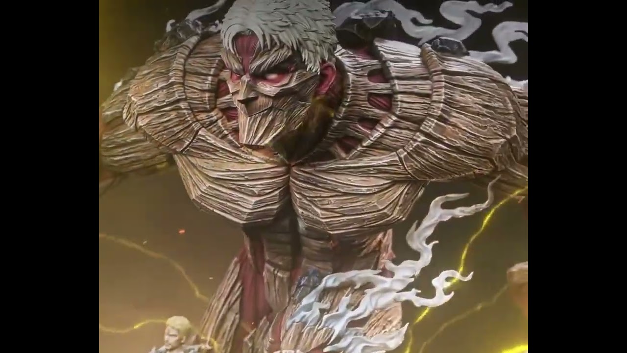 Hertz Studio - Attack on Titan - The Armored#animefyp #collectibles #nerd #collector #attackontitan 