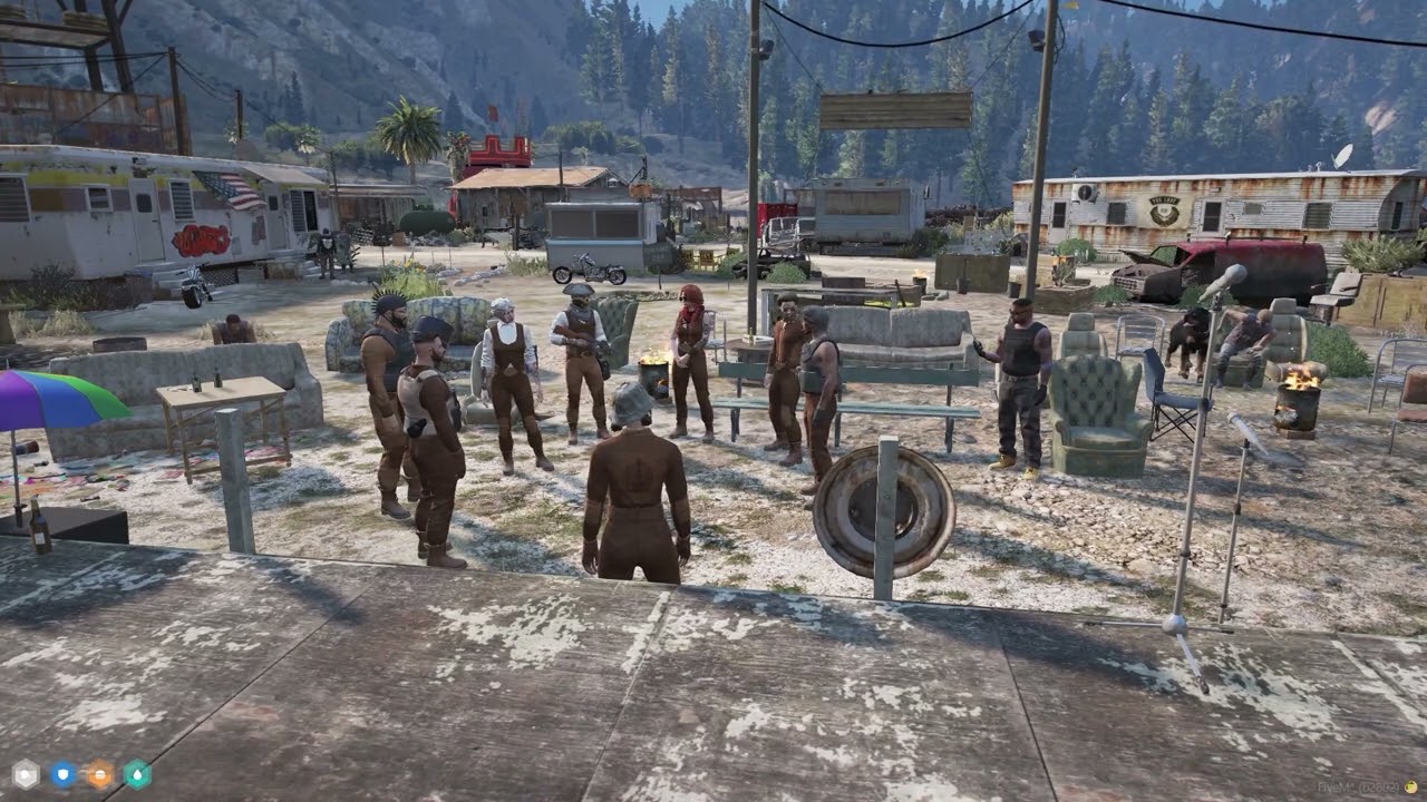 CJ присваивает Кларку рыцарский титул «Убийца Воронов» | Nopixel GTARP