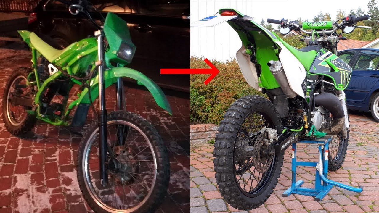 Kawasaki KDX 125 to KX 125 Conversion Project