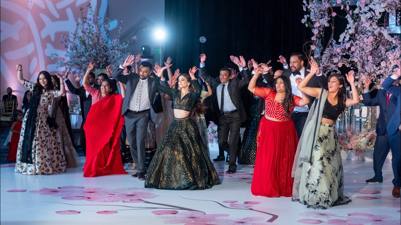 Best Indian Wedding Reception Dance I 