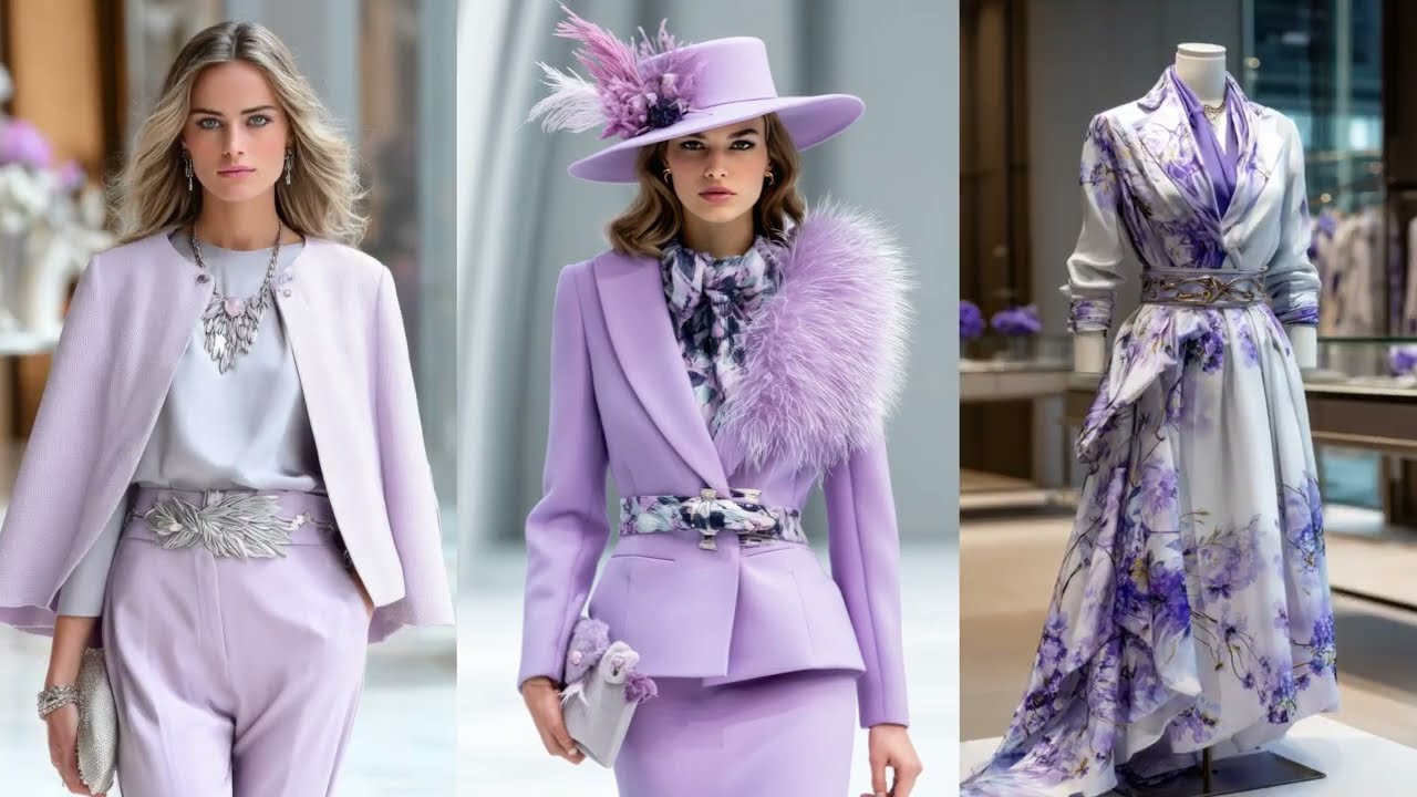 Коллекция Giorgio Armani весна-лето 2026 | Элегантность нежно-лавандового и жемчужно-серого оттен...