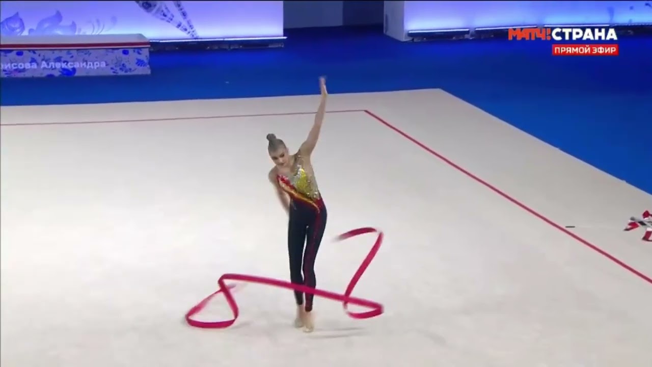 Alexandra Borisova ribbon final Russian Championship 2026 🥉27.80