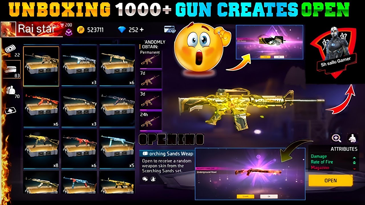 1000 gun box open a94 permanent mp40 permanent