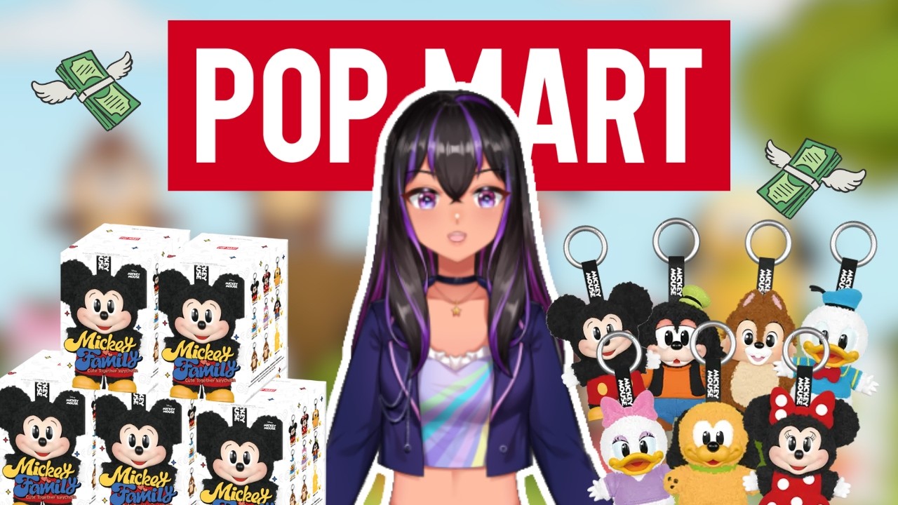 @POPMARTOFFICIAL Mickey and Family Plush Pendant Unboxing!