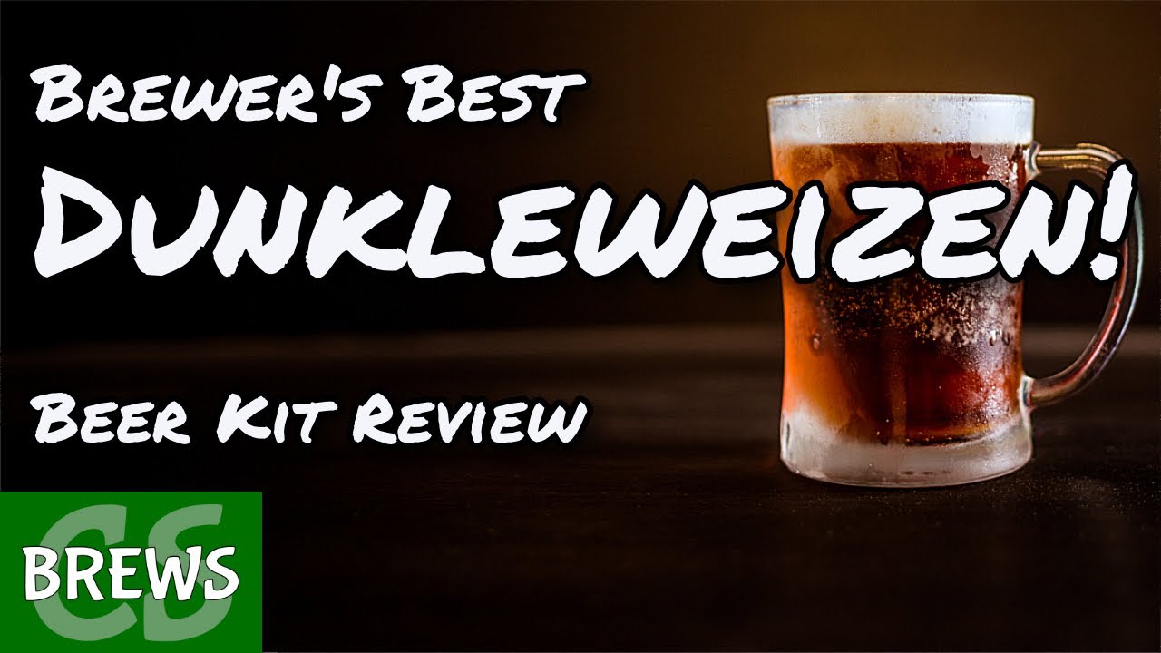 How to Make Beer - Brewer's Best Dunkelweizen Kit Beer Review.