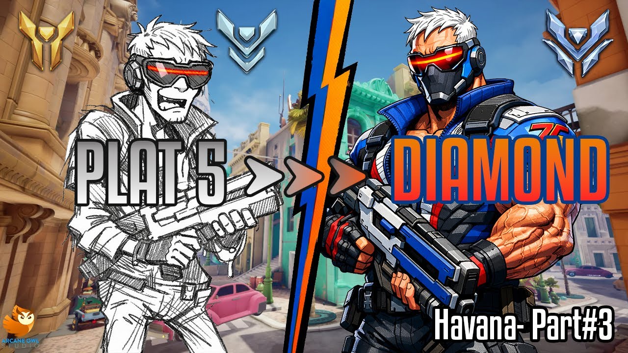 Day 3 of Playing Soldier 76 Everyday Untill I Reach Diamond #overwatch2