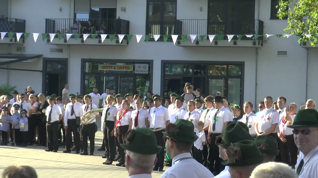 Schützenfest Düsseldof-Rath 2024, Zapfenstreich 10. August 2024