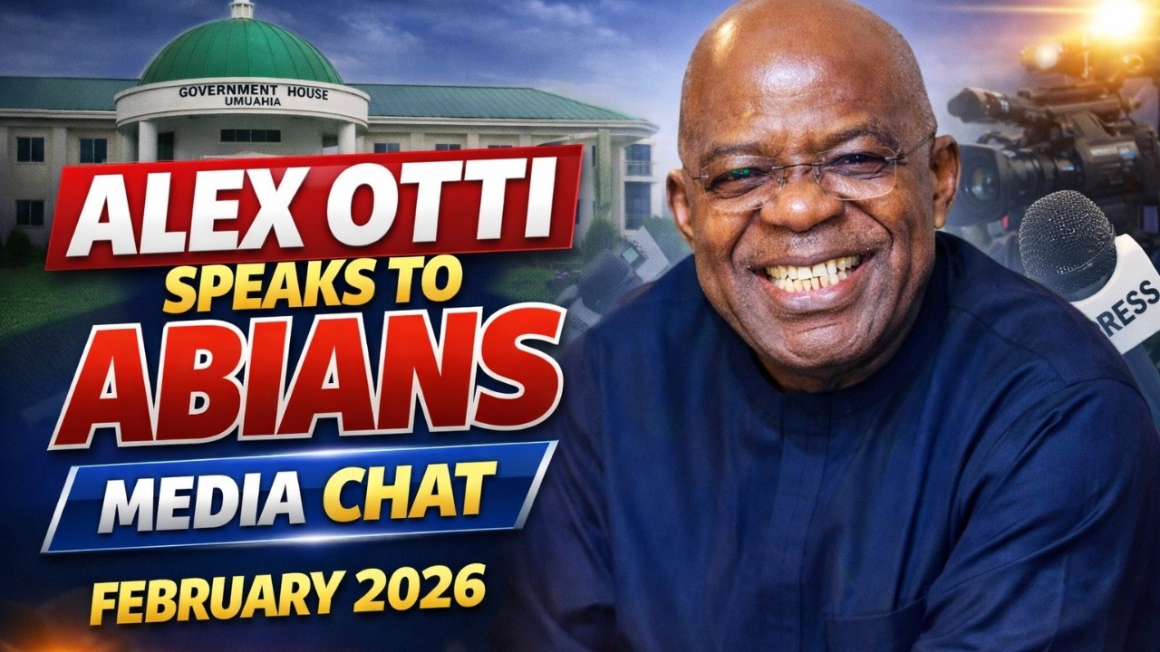 Alex Otti Speaks To Abians | Full February 2026 Media Chat