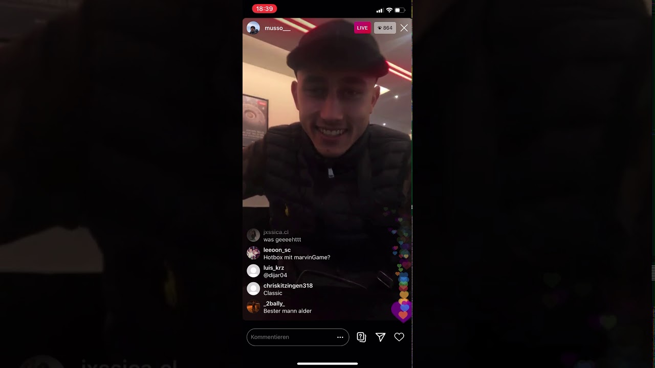 Musso Instagram Livestream wird von Polizei beendet ? Musso Album kommt!!!