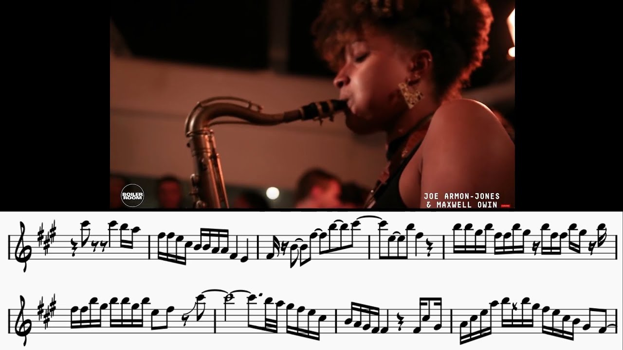 Nubya Garcia - Idiom - Tenor Saxophone Solo Transcription (Bb)