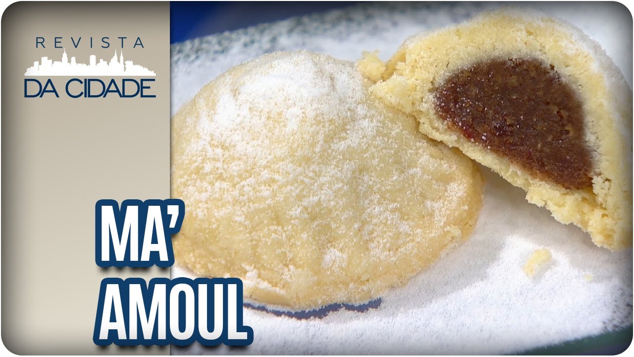 Receita de Biscoito Doce com Tâmaras| Ma´ Amoul  - Revista da Cidade (02/06/17)