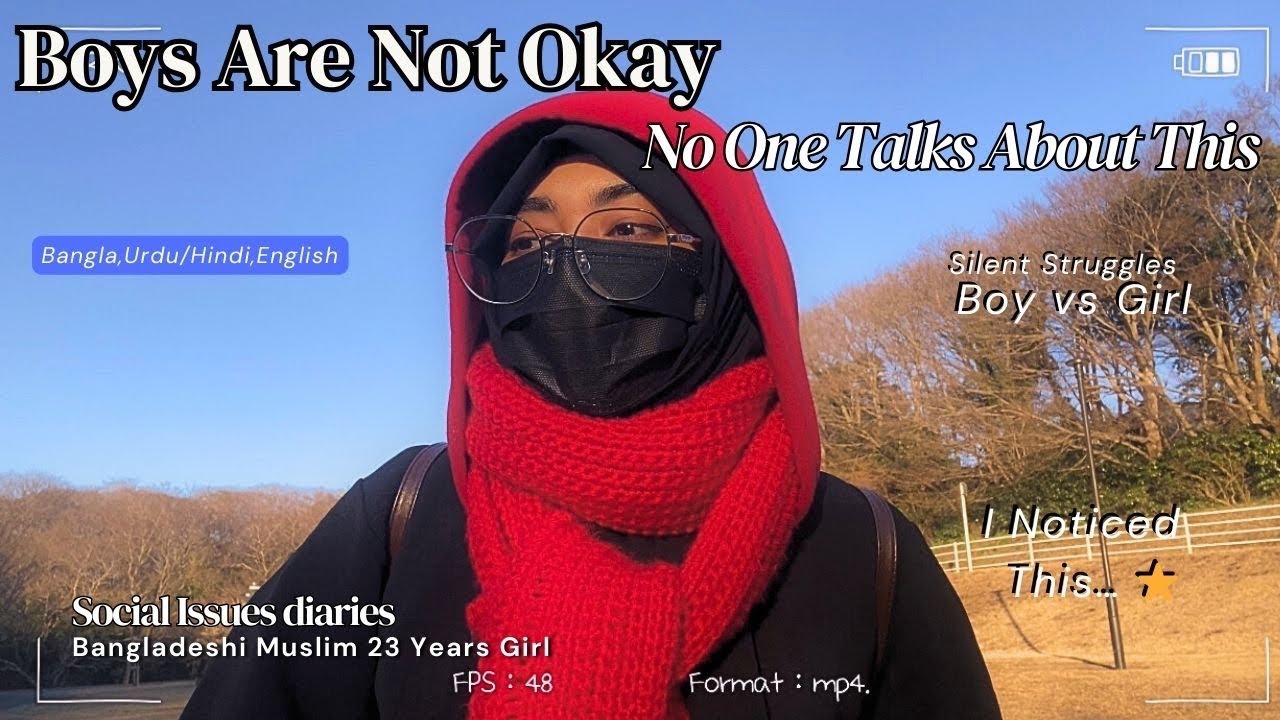 Why Society Is Failing Boys? | A Muslim Girl’s Perspective in Japan