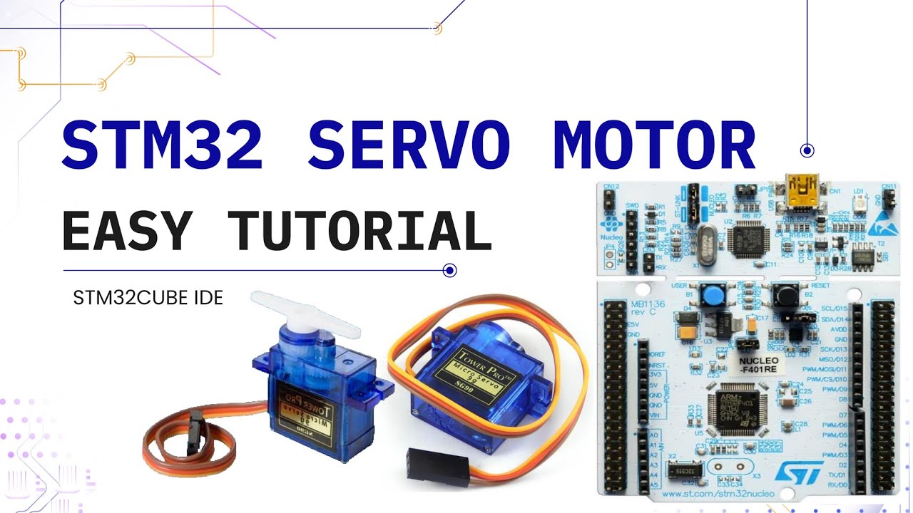 Servo Motor Control with STM32 | EASY TUTORIAL | STM32CUBEIDE