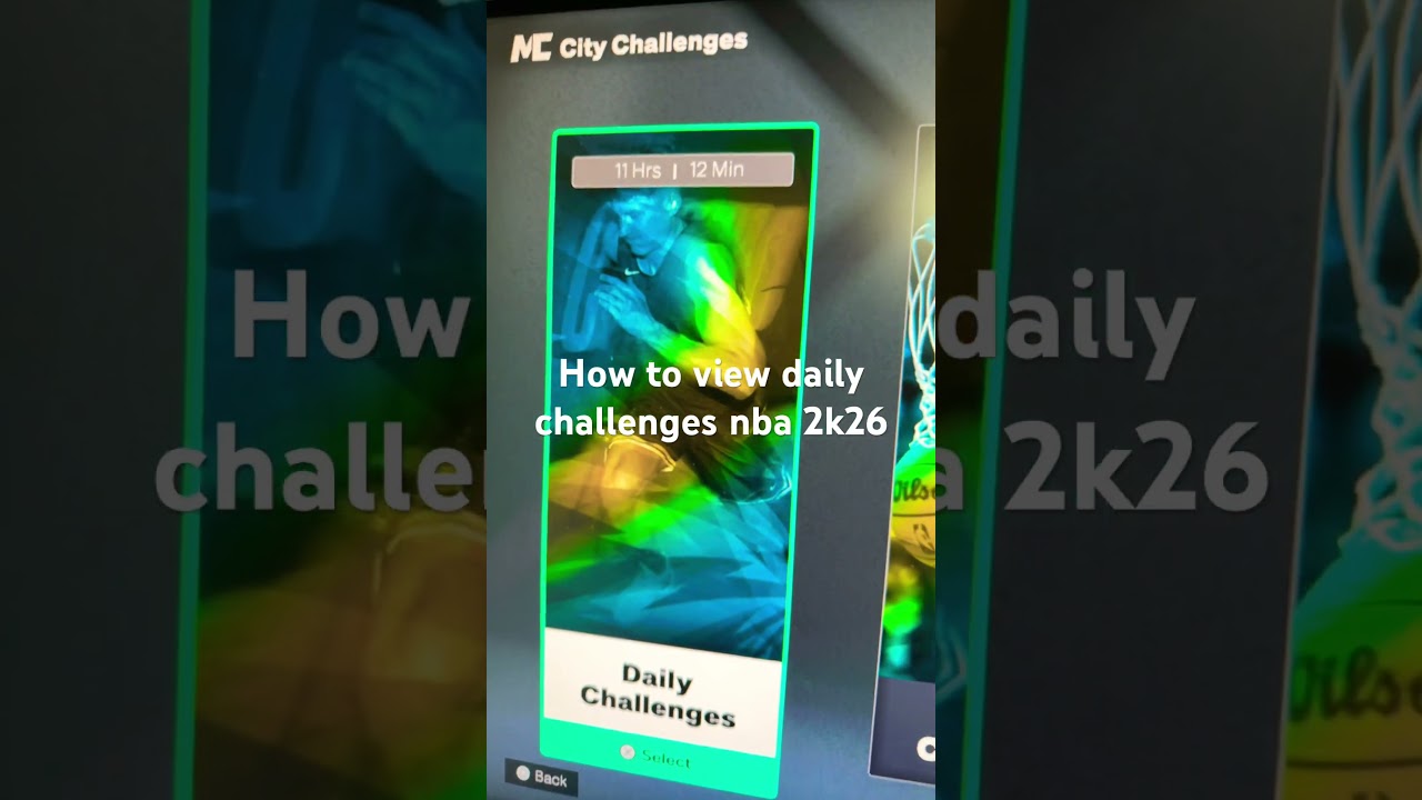 How to view daily challenges nba 2k26