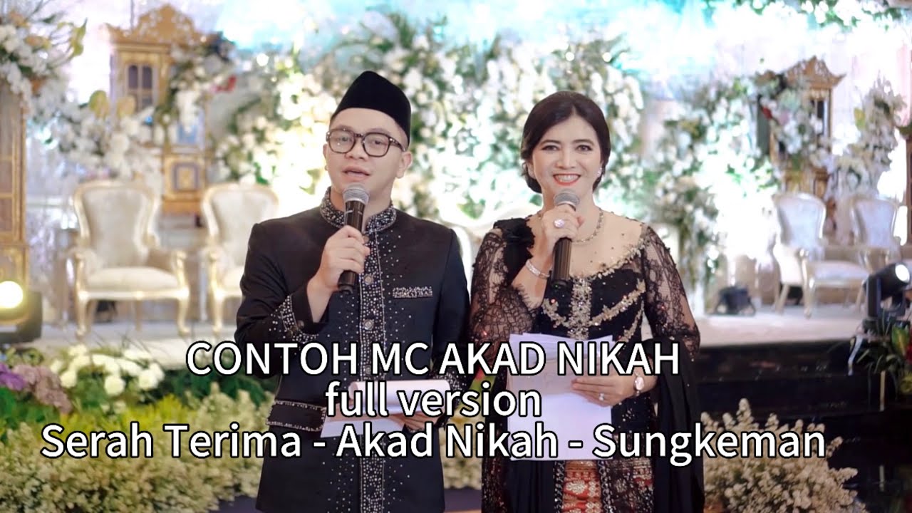 CONTOH MC AKAD NIKAH FULL VERSION | by Bovit Halim dan Mona Melinda