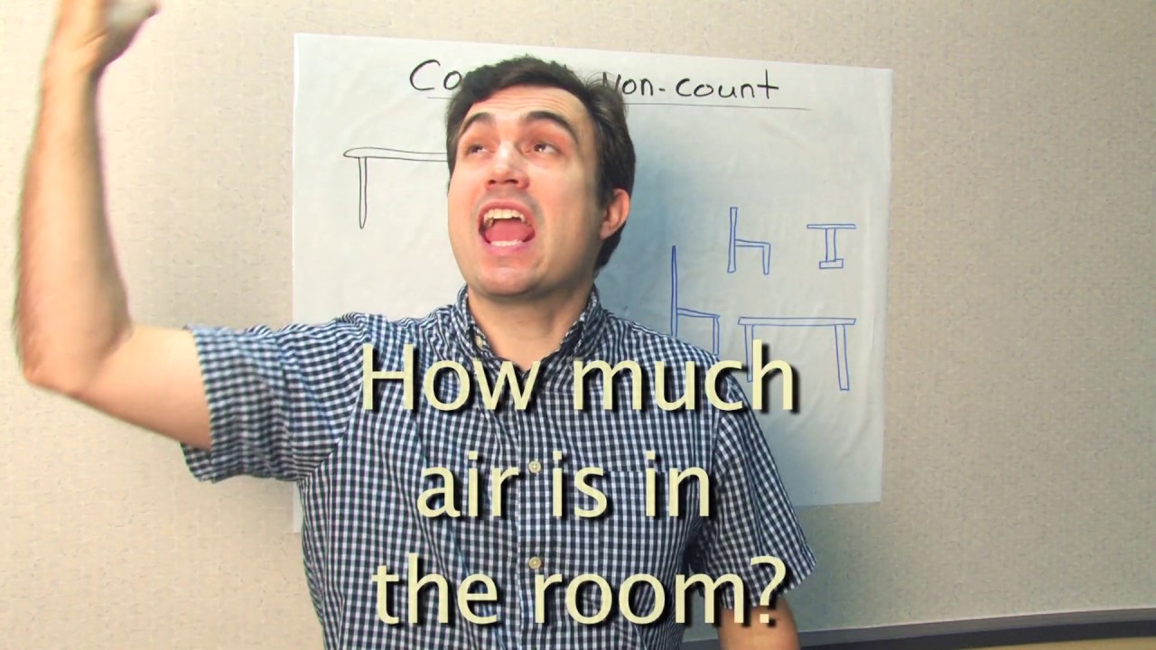 Count & Non-Count, Intermediate English with Teacher Tom