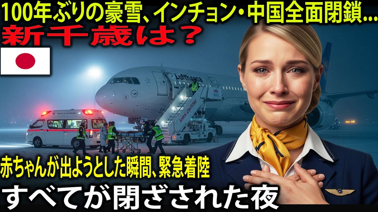 [海外感動秘話]全世界が拒否した新千歳空港への緊急着陸、猛吹雪の中、緊急患者が発生する危機…ドイツ人客室乗務員が号泣した本当の理由
