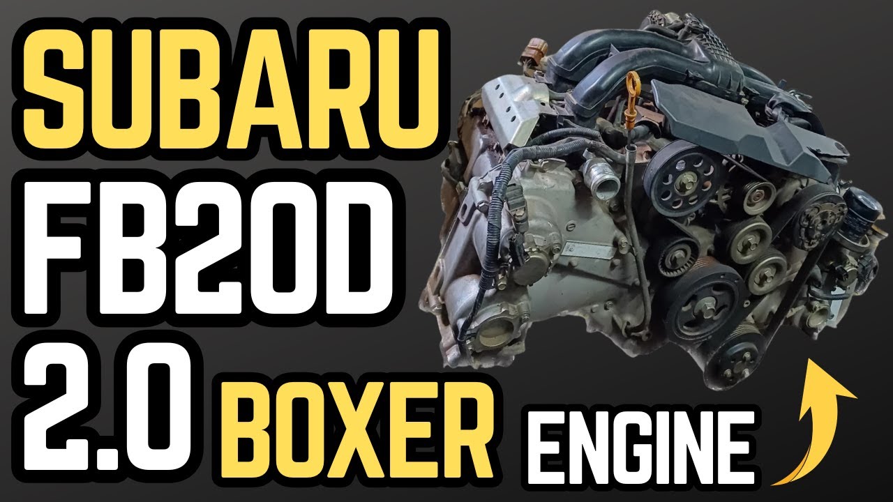 Обзор оппозитного двигателя Subaru 2.0 FB20D: проблемы, недостатки и надежность!