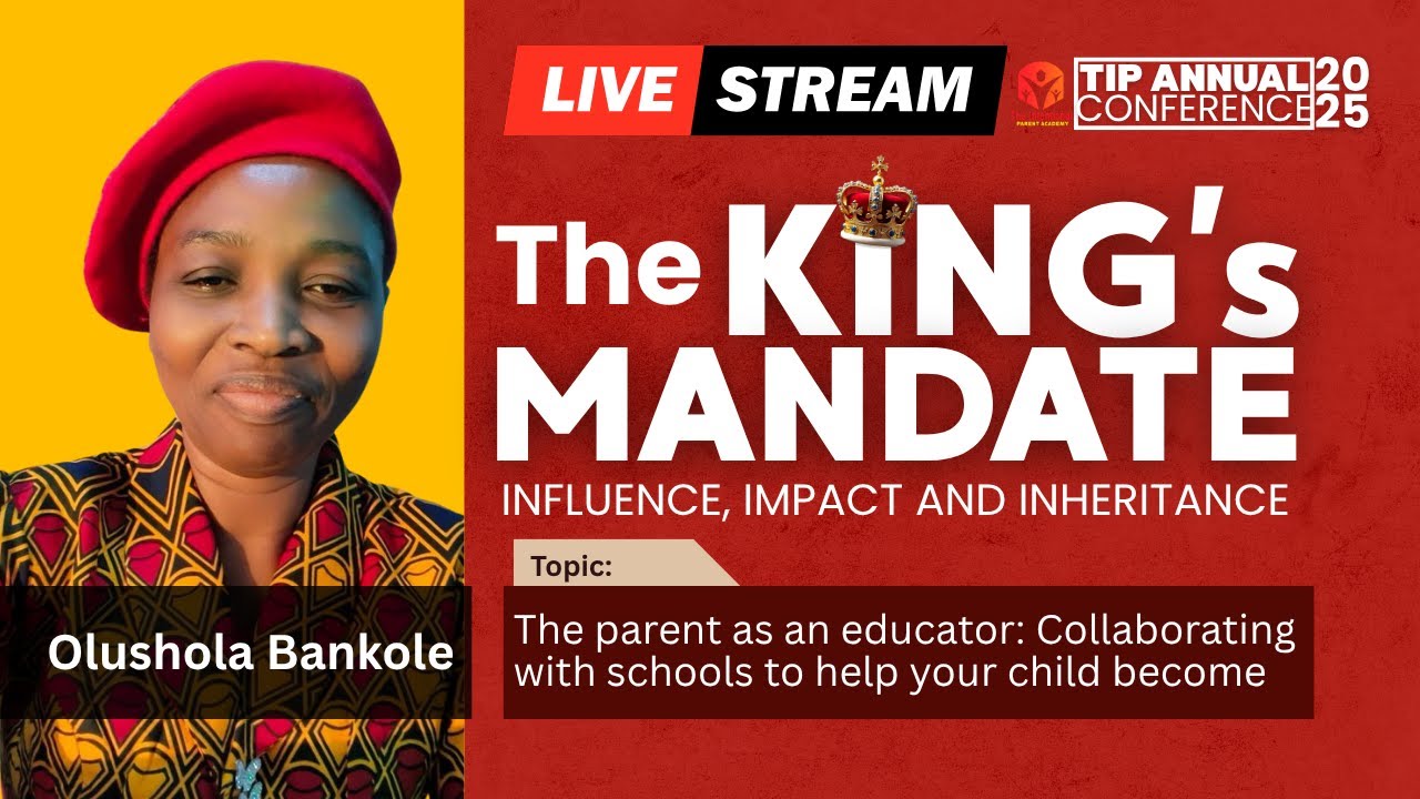 The parent as an educator: Collaborating with schools  to help your child become | Olushola Bankole