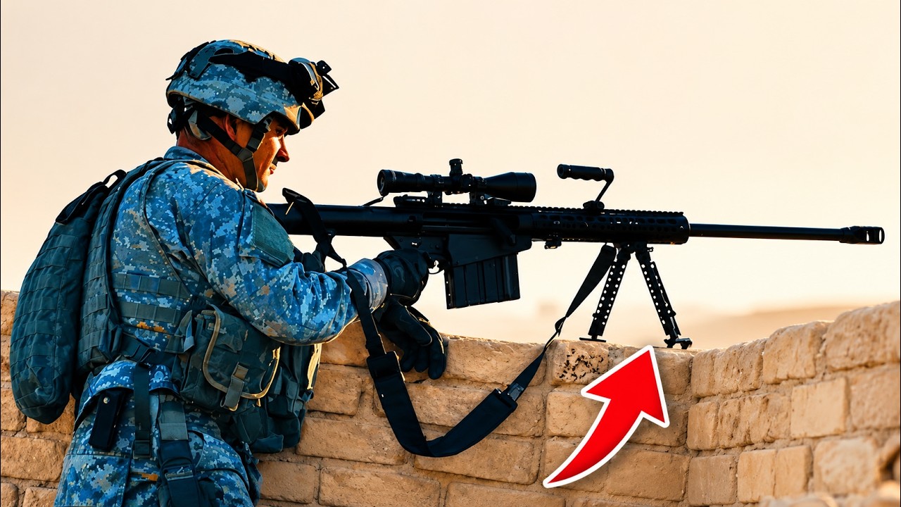 Мрачная правда о снайперской винтовке Barrett .50 Cal