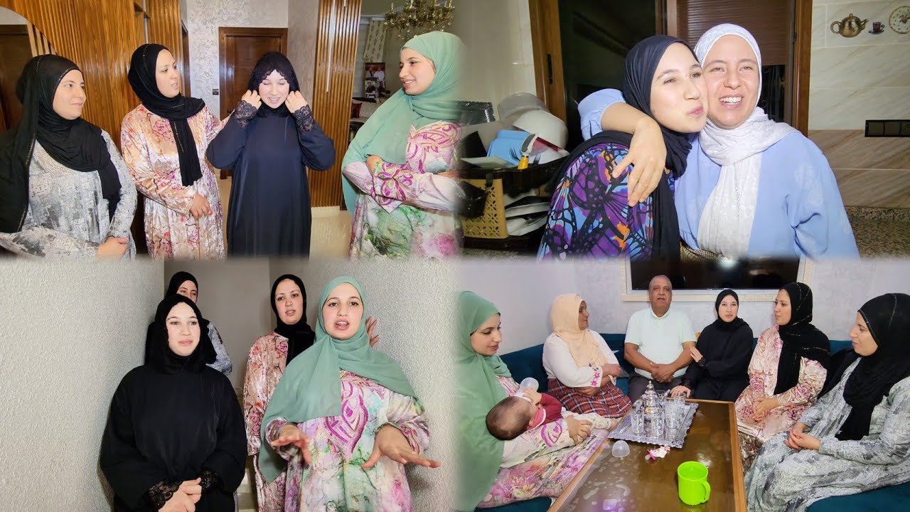 حفصة فاجأة العرايسات بالحجاب شرعي😲ورشيدة عنقاتها وقاتليها سمحيلي🥺