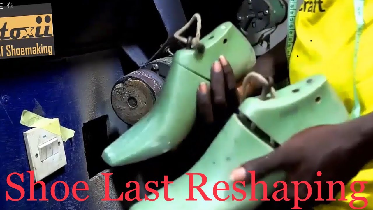 Shoe last Reshaping (shoemaking & craft course 19)