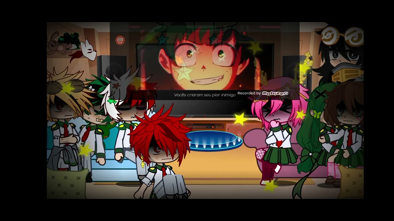 💚RAP DO DEKU VILÃO 💚 DEMOROU QUERO LIKE👍🏾 #gacha #rap #mha