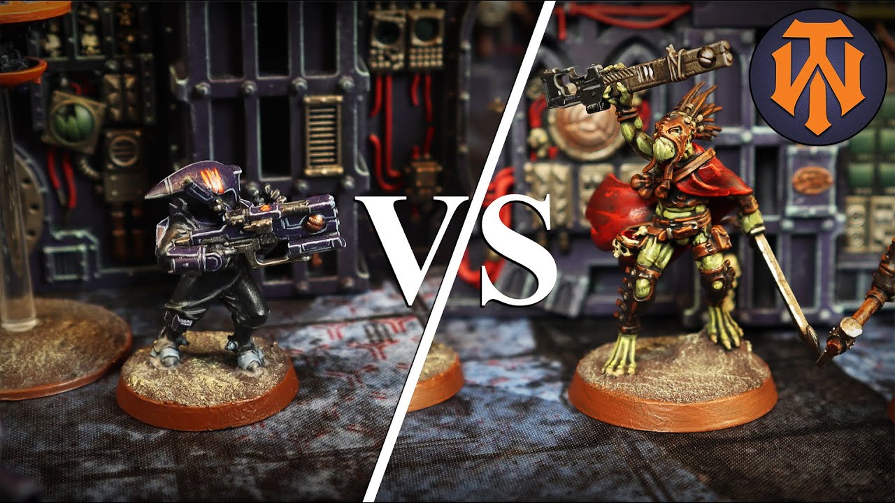 #39 KT Into The Dark - Kroots Farstalker Kinband VS T'au Empire - Battle Report, Warhammer 40k