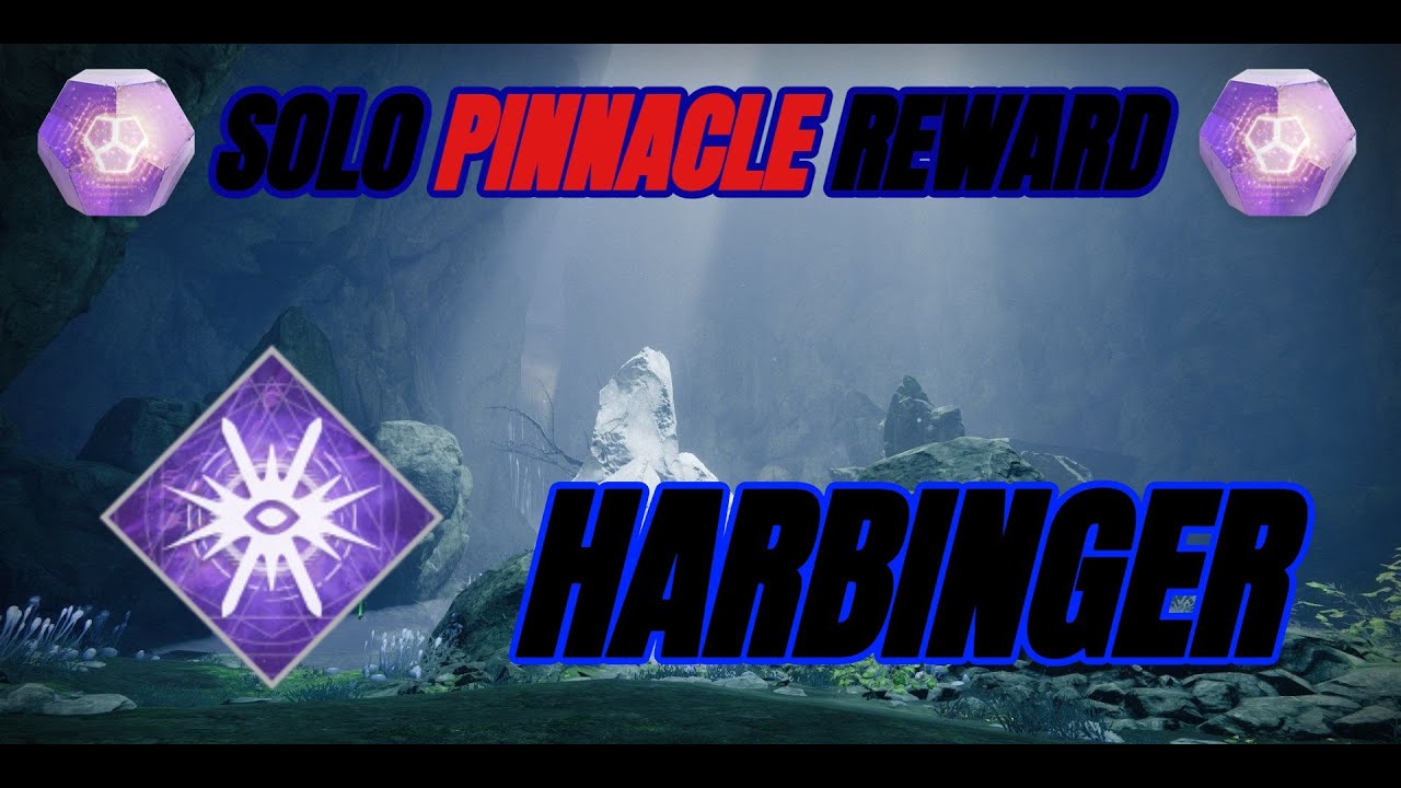 Solo Your Pinnacle Reward - Flawless Harbinger Mission - Destiny 2 (Season Of The Chosen)