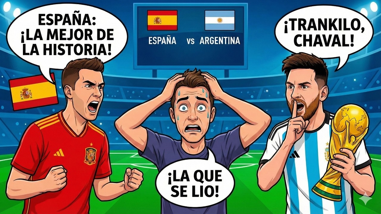 UN ARGENTINO DEJA EN RIDÍCULO A LOS QUE DICEN QUE ESPAÑA ES LA MEJOR DE LA HISTORIA