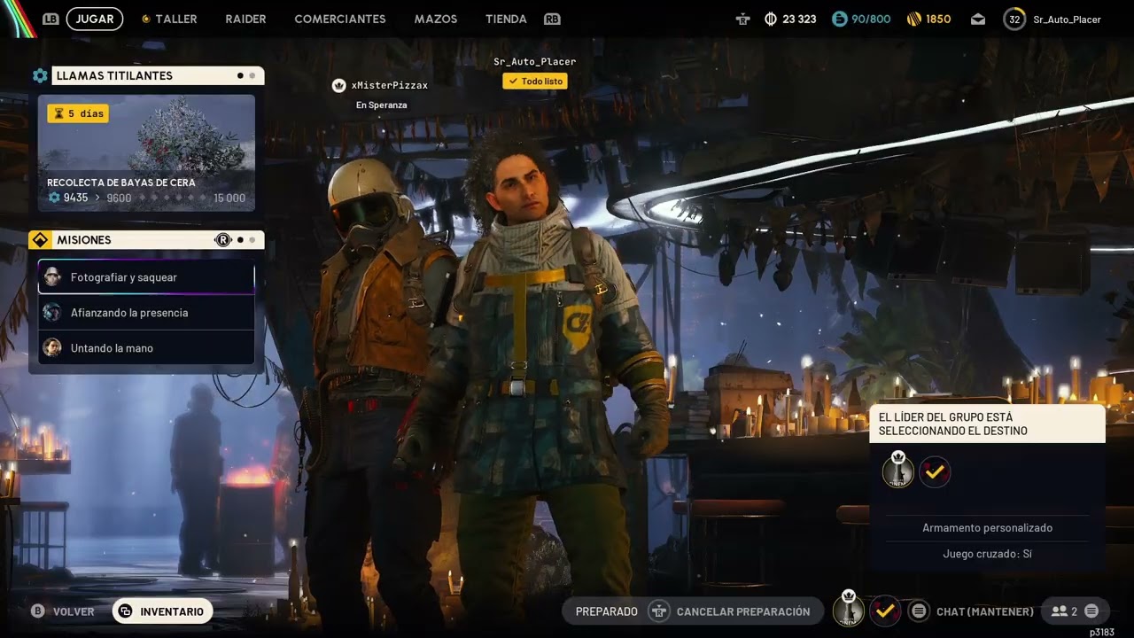 ARC Raiders 20 minutos viendo la cagada de menu