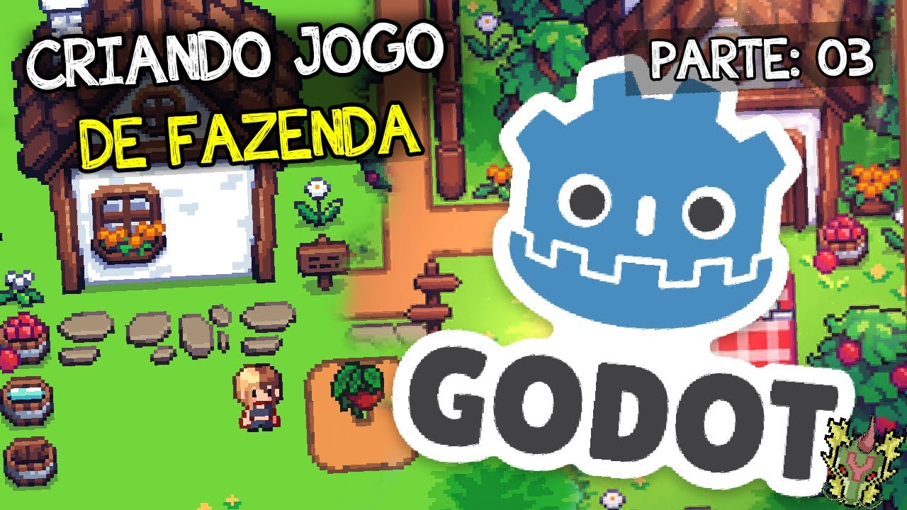 🍇 JOGO DE FAZENDA AS  PLANTAÇÕES | NA GODOT #03