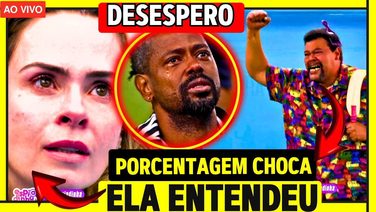 🔴 PORCENTAGEM CHOCANTE NA ELIMINA&Ccedil;&Atilde;O DE BABU; ANA PAULA CHORA; LEANDRO DESABA COM SOLANGE E CHAYANY