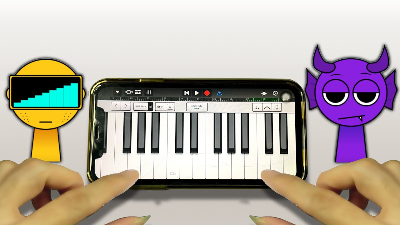 Incredibox sprunki retake normal sound recreated in GarageBand 🥁🥁🥁
