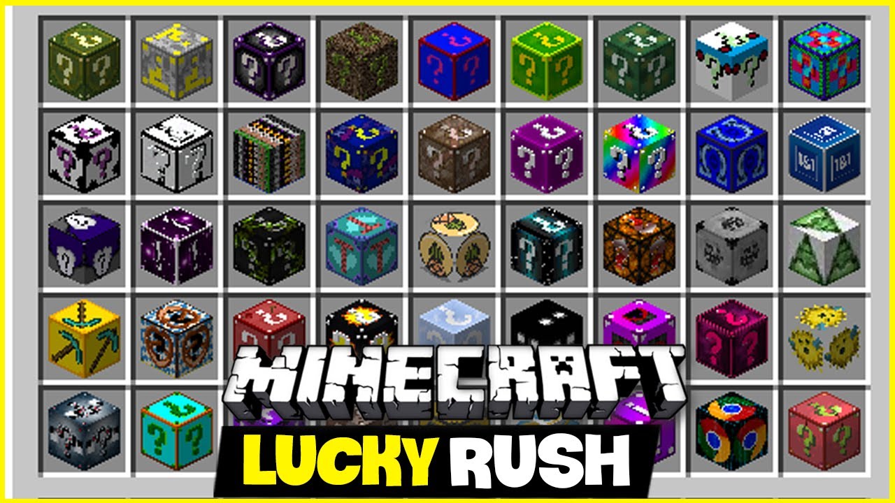 ALLE LUCKY BLOCKS IN EINEM | Minecraft LUCKY RUSH | baastiZockt Deutsch