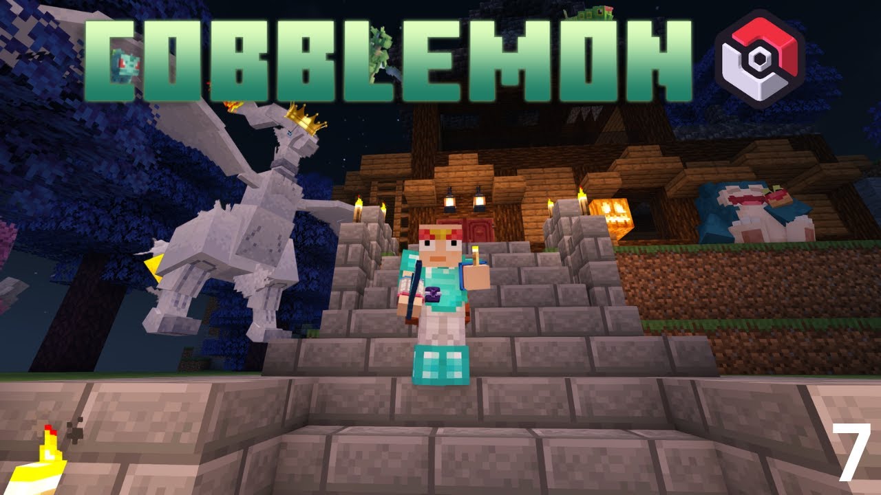 Finally moving bases and catching the KING!!! | Cobblemon Ep 7