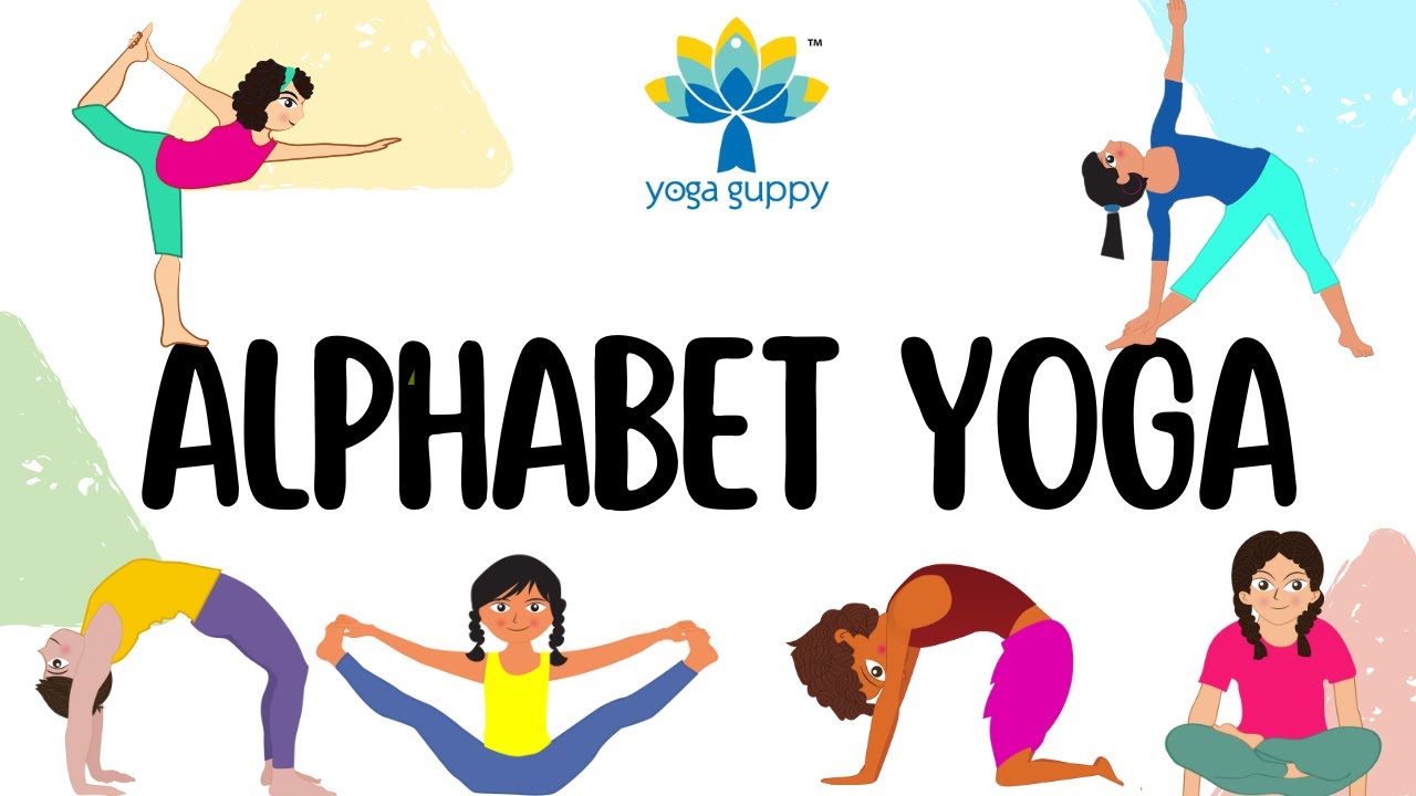 Easy Yoga Poses for Strength & Flexibility | Yoga in the Jungle with Alphabets | T - Z | Yoga Guppy