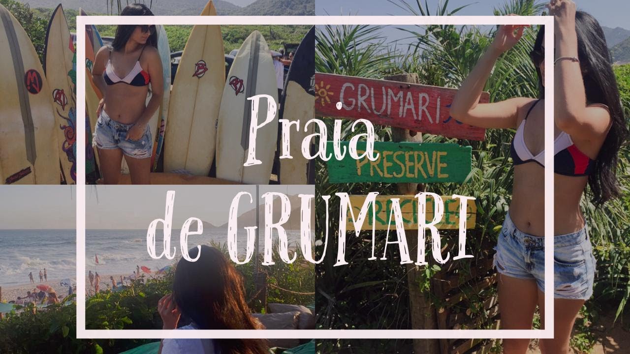 Praia de GRUMARI/ passeio tur&iacute;stico no Rio de Janeiro