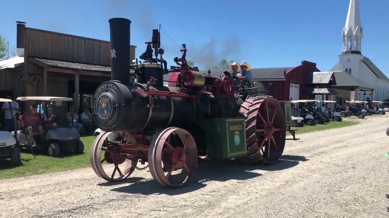 Steam Engine Tractor Parade Heritage Park, Iowa 6-17-22